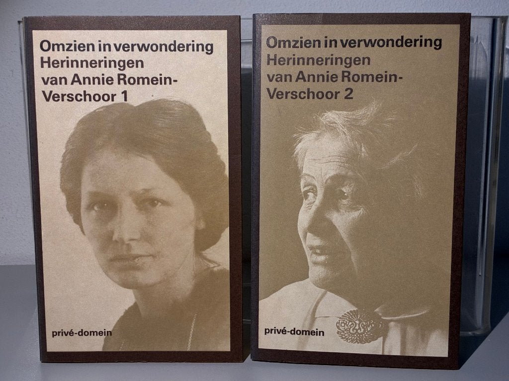 Omzien in verwondering, Gelezen, Overige, Ophalen of Verzenden, Annie Romein-Verschoor