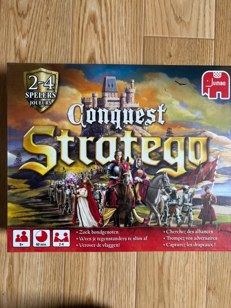 Stratego Conquest (nog nieuw in folie verpakt), Hobby en Vrije tijd, Gezelschapsspellen | Bordspellen, Ophalen, Nieuw