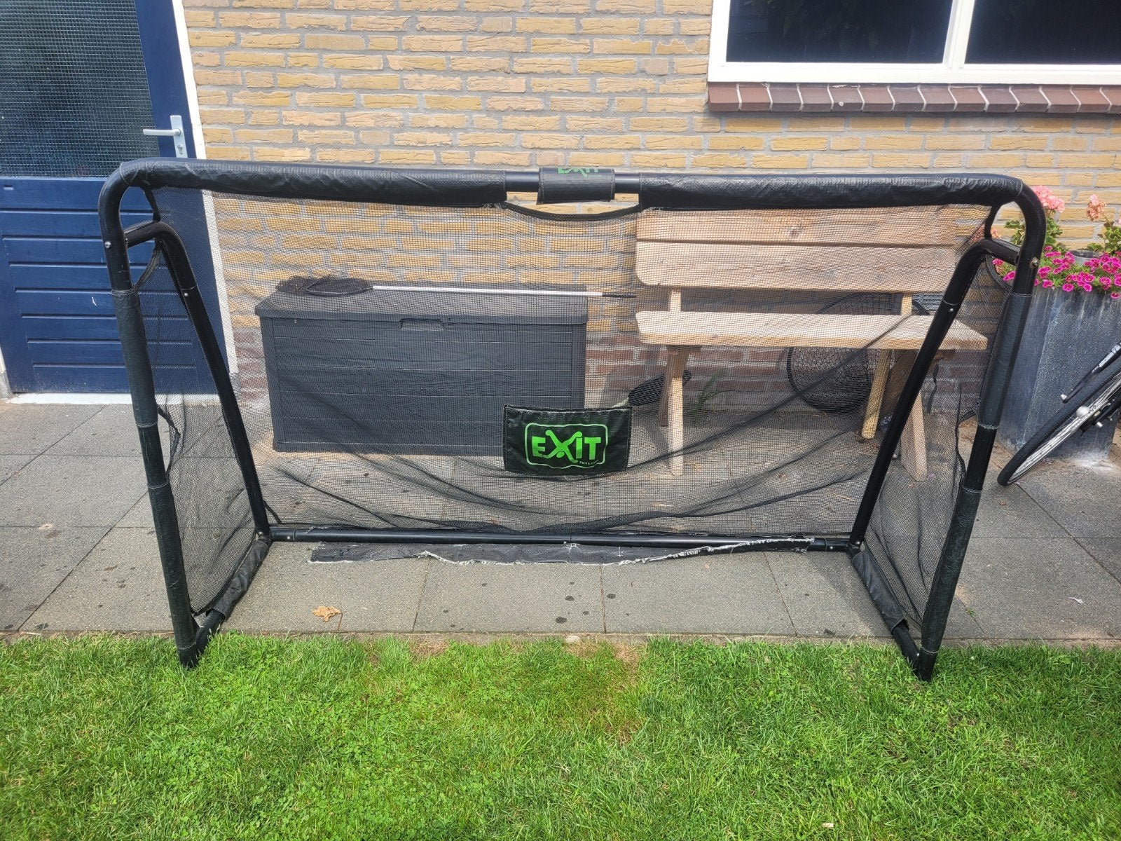 Exit Toys Voetbaldoel 180cm bij 120cm - Gebruikt, Maat XS of kleiner, Ophalen, Gebruikt, Overige typen