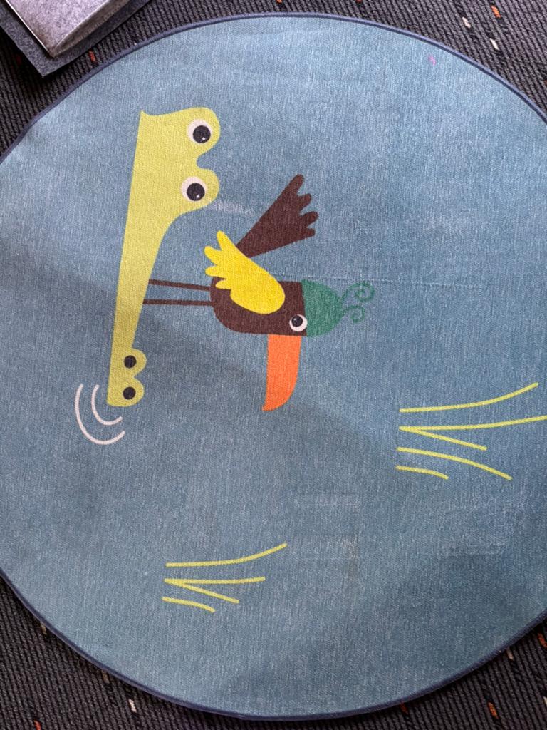 Mat voor kinderkamer, Kinderen en Baby's, Ophalen, Zo goed als nieuw, Kleed of Kussen
