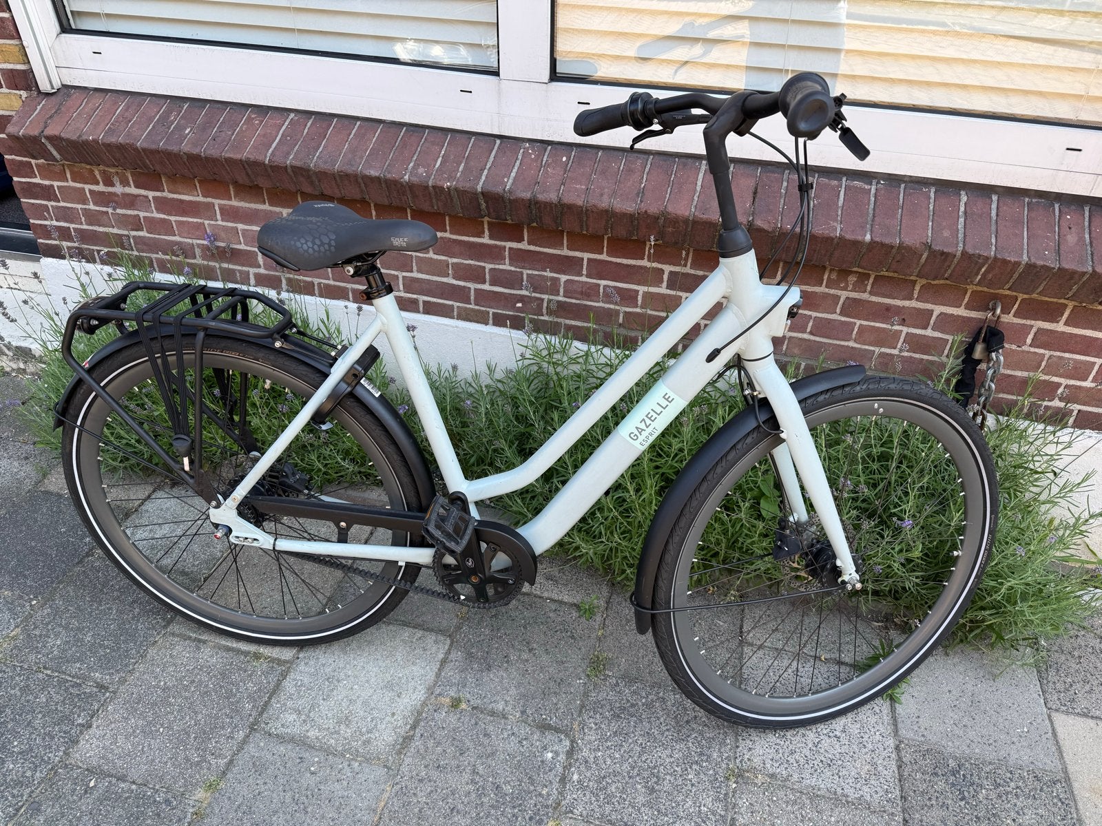 Gazelle Esprit Belt Light Olive Mat - Framemaat 54, Fietsen en Brommers, Fietsen | Dames | Damesfietsen, 53 tot 56 cm, Ophalen