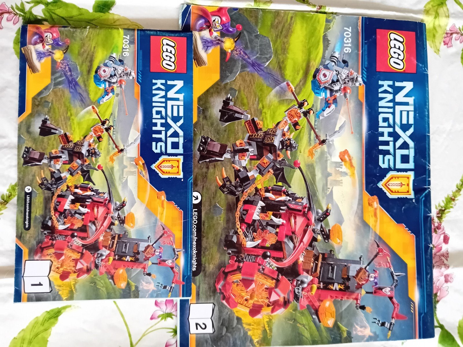 set 70316, gebruikt, lego nexo knights, compleet, Gebruikt, Overige thema's, Lego, Ophalen of Verzenden