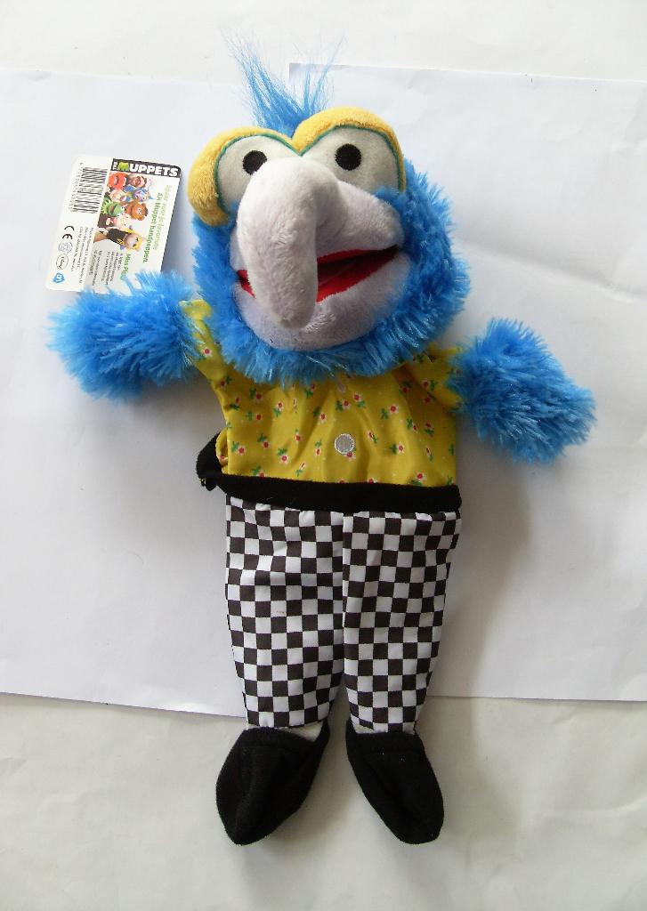 The Muppets Handpop Gonzo Muppetshow Poppenkastpop, Disney, Overige karakters, Overige typen, Blauw