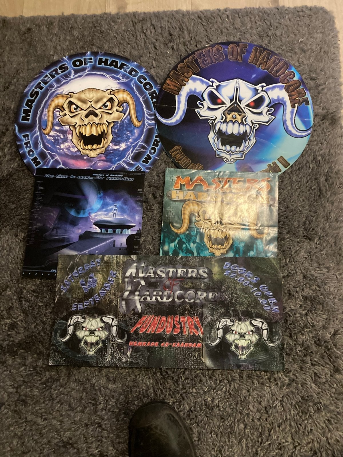 Masters of Hardcore Flyers, Ophalen of Verzenden, Gebruikt