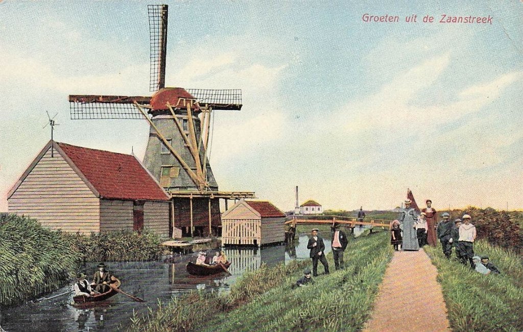703-499-039 Groeten uit de Zaanstreek, Ophalen of Verzenden, Voor 1920, Noord-Holland