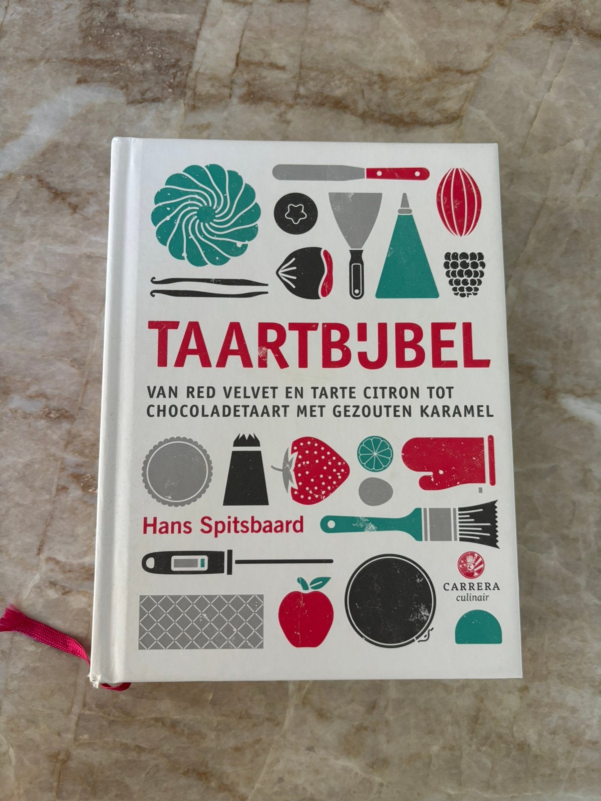 Hans Spitsbaard - Taartbijbel, Boeken, Ophalen, Hans Spitsbaard, Zo goed als nieuw, Nederland en België