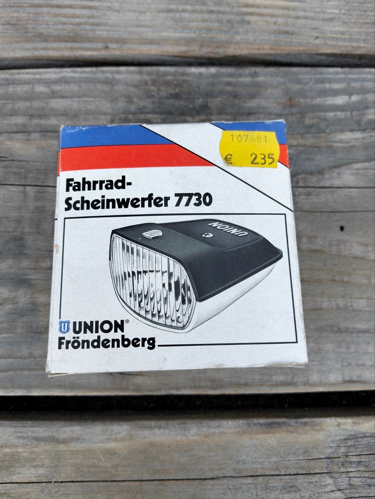 Union Fröndenberg koplamp voor fiets / dynamo lamp., Ophalen of Verzenden, Nieuw, Dynamo, Voorlicht