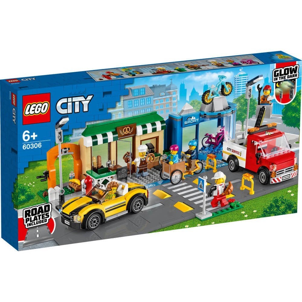 60306 LEGO City: Winkelstraat - Nieuw in doos!!, Kinderen en Baby's, Speelgoed | Duplo en Lego, City, Lego, Nieuw, Ophalen of Verzenden
