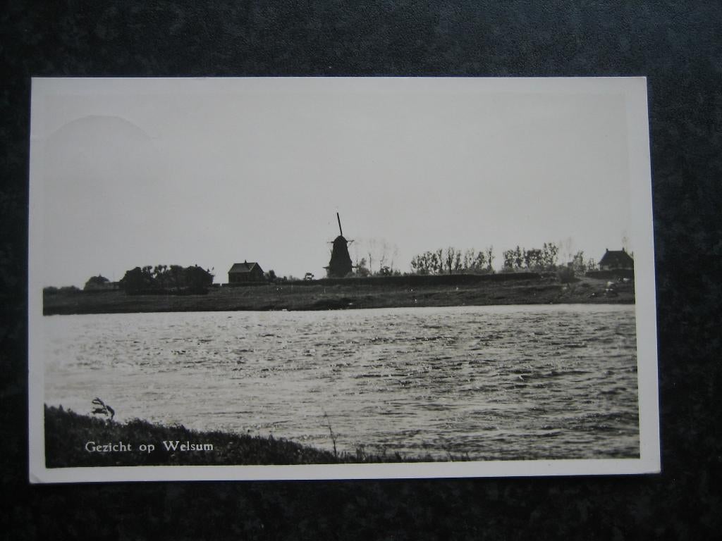 WELSUM Gezicht op 1954, Ophalen of Verzenden, 1940 tot 1960, Overijssel