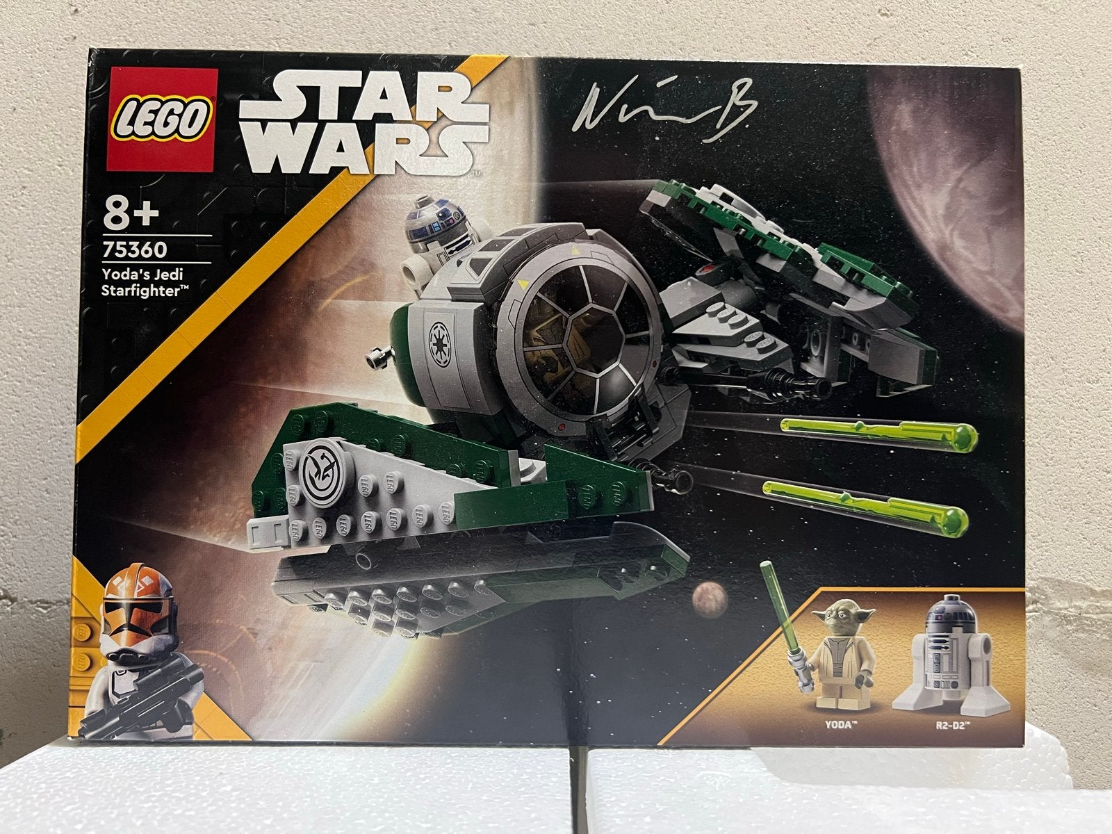 LEGO 75360 Yoda's Jedi Starfighter Nieuw & gesigneerd, Ophalen of Verzenden, Nieuw
