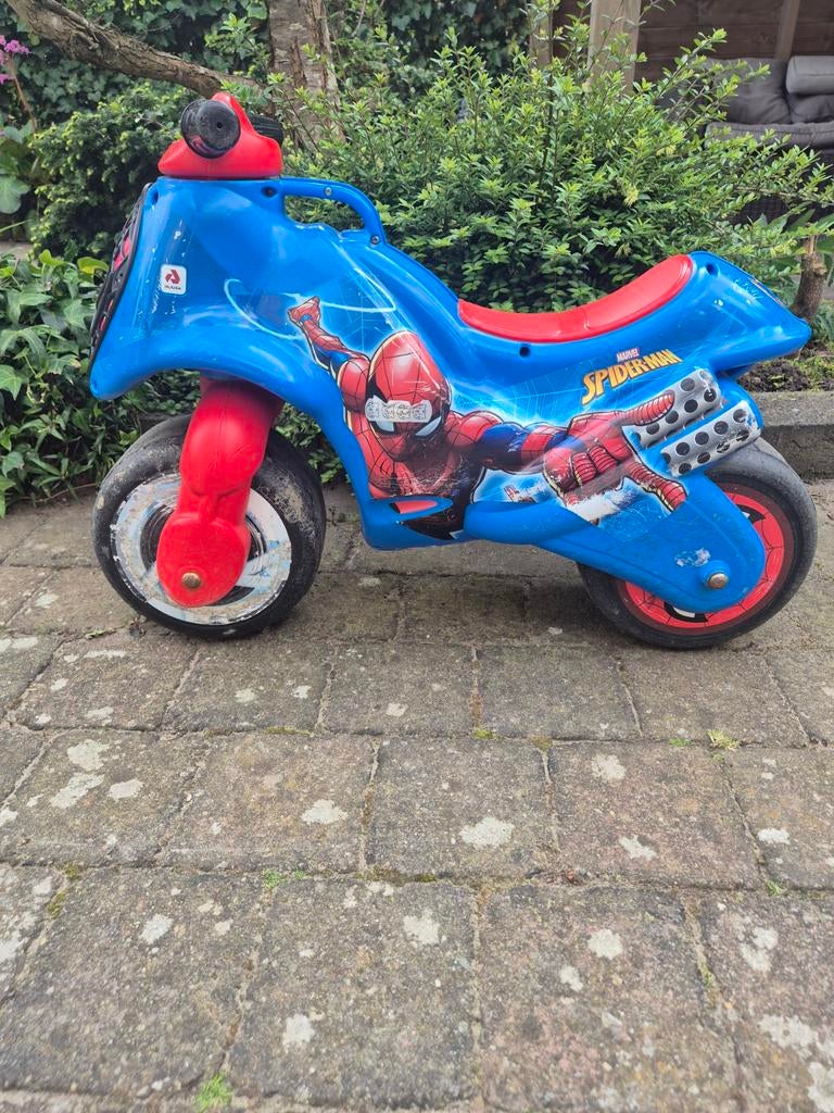 Loopmotor Spiderman - Veel plezier mee gehad!, Ophalen, Gebruikt, Loopfiets