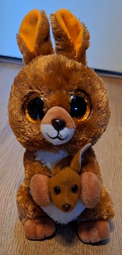 Ty beanie boo Kangoeroe Kipper 16 cm, Ophalen of Verzenden