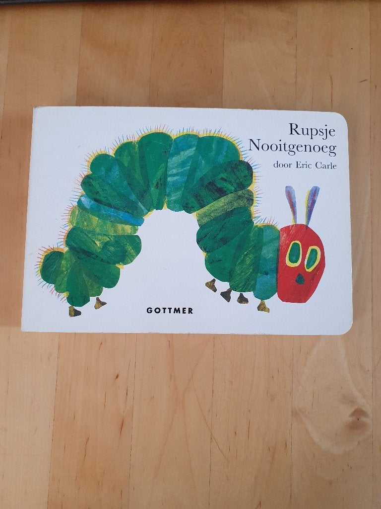 Rupsje Nooitgenoeg  van Eric Carle, Boeken, Ophalen of Verzenden, Zo goed als nieuw