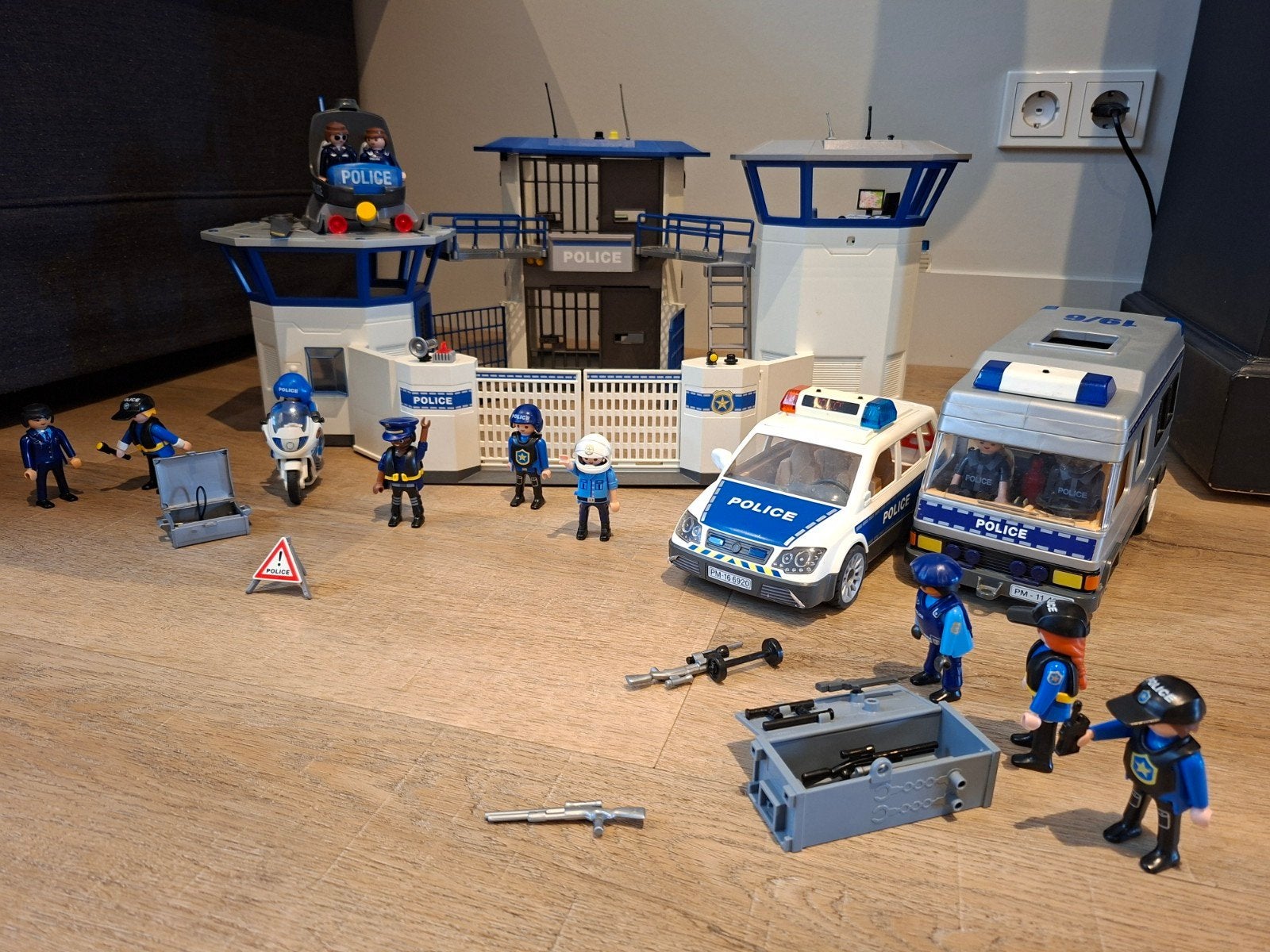 Playmobil Politie Set - Grote Collectie met Veel Onderdelen, Kinderen en Baby's, Speelgoed | Playmobil, Ophalen, Gebruikt