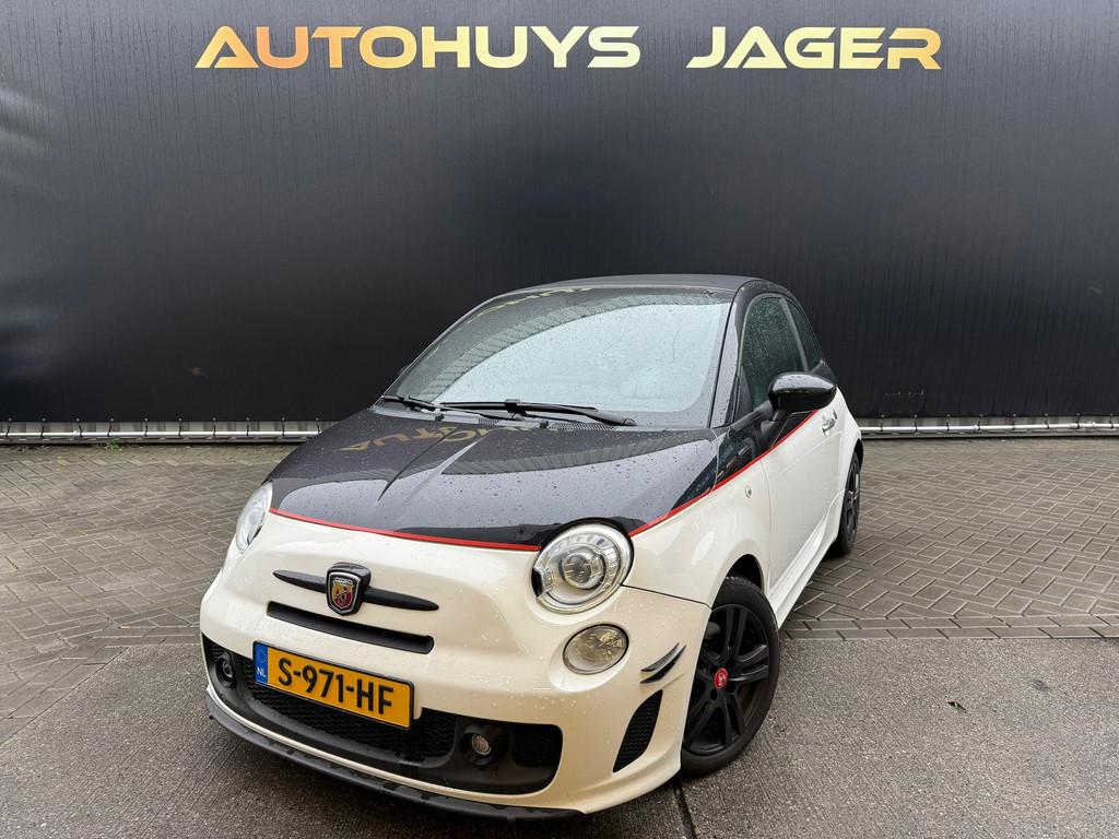 Fiat 500 C 1.4-16V Abarth Automaat Cabrio, Euro 5, Zwart, 4 cilinders, Cabriolet
