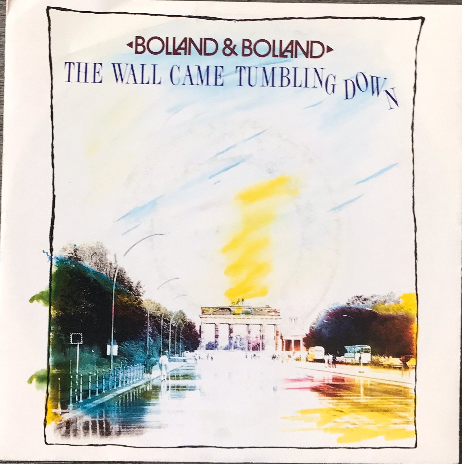 Bolland & Bolland - The wall came tumbling down (‘89)(NL23), Verzenden, Zo goed als nieuw, Pop