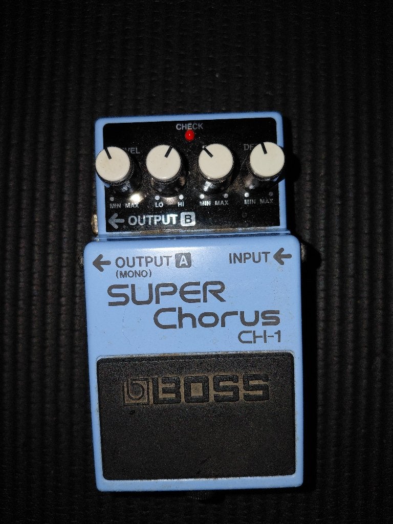 Boss Super Chorus CH-1 Pedaal, Muziek en Instrumenten, Ophalen of Verzenden, Gebruikt, Chorus