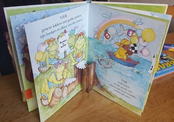 Popup-boek dieren kermis., Ophalen of Verzenden, Zo goed als nieuw, Fictie algemeen