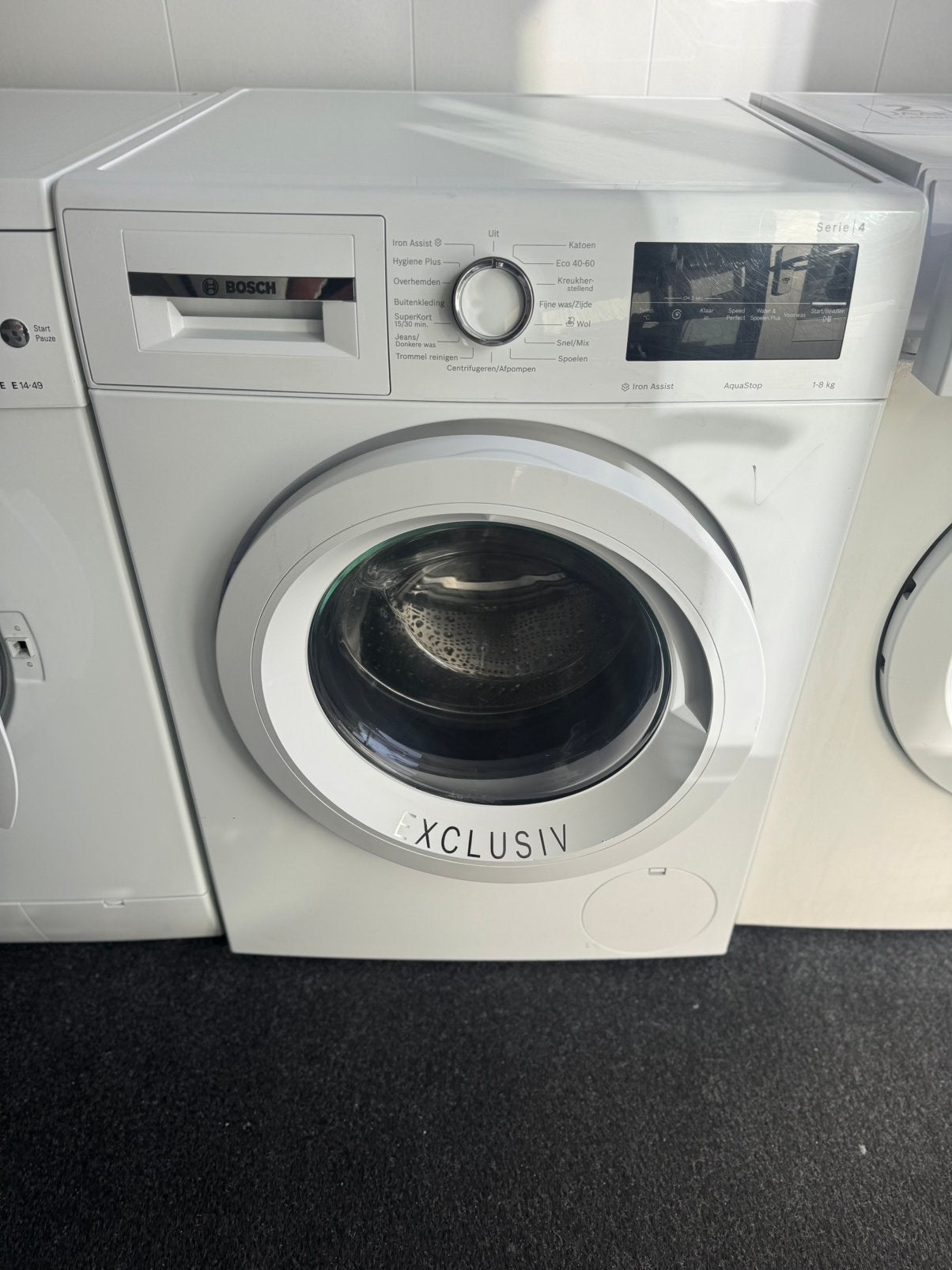BOSCH 1400 SERIE 4 ECO A+++ 8 KG met 2 jaar garantie, N, N, Refurbished, Ophalen of Verzenden
