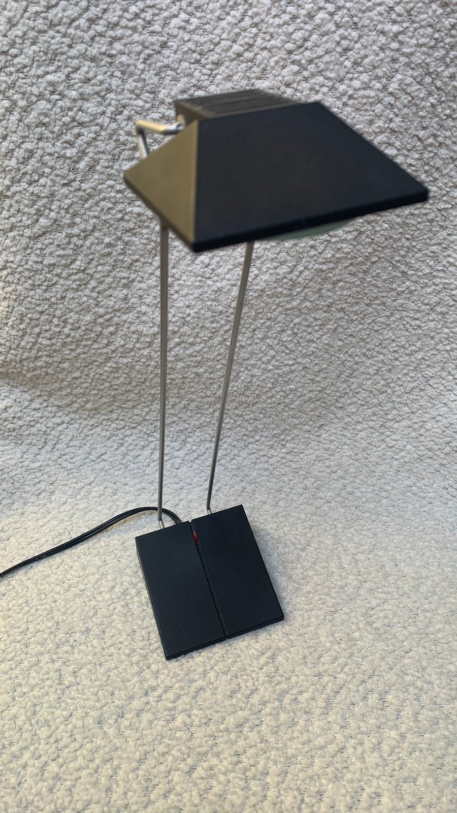 Bureaulampje, Ophalen of Verzenden, Gebruikt, Vierkant