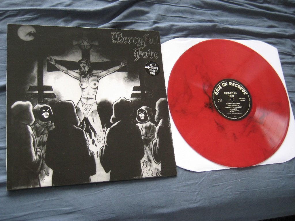 MERCYFUL FATE 1LP RED/SMOKE VINYL - ZEER GELIMITEERD, Ophalen of Verzenden, Zo goed als nieuw