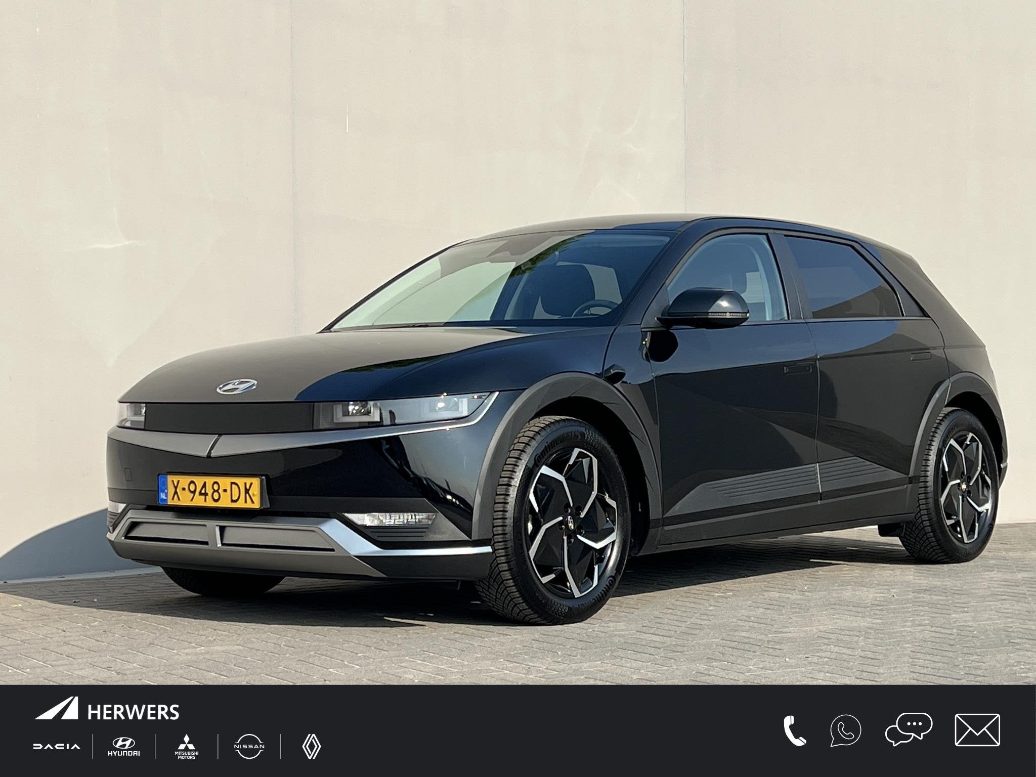 Hyundai IONIQ 5 Style 58 kWh / Fabrieksgarantie tot 10-2028, Automaat, Gebruikt, 750 kg, IONIQ 5