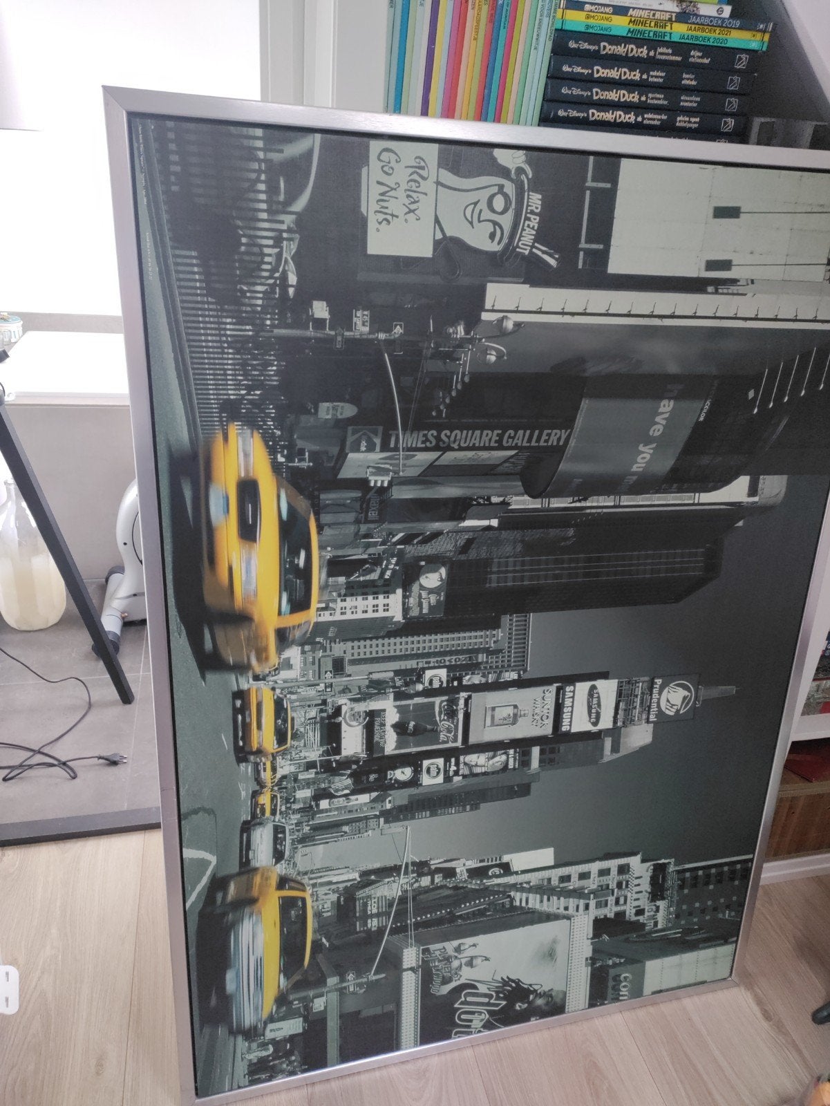 groot schilderij van ikea, Ophalen, Zo goed als nieuw, 125 cm of meer, Schilderij