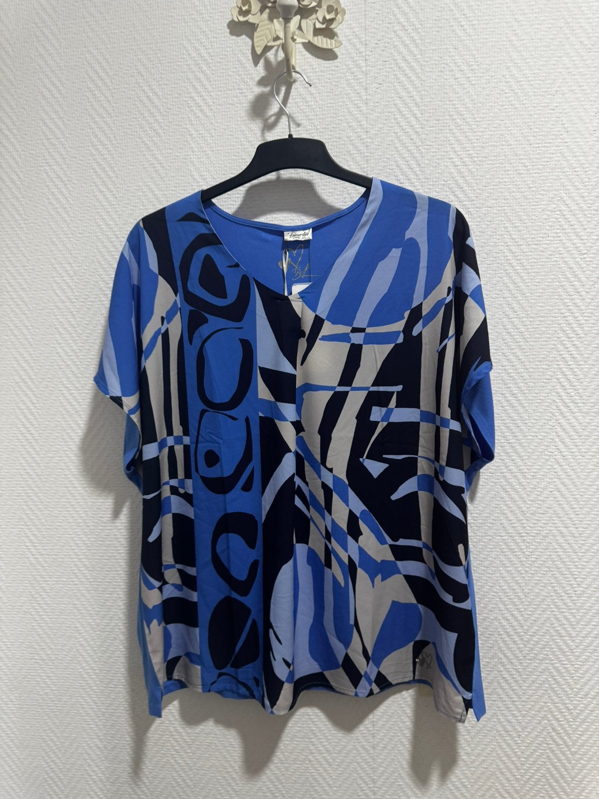 Barbara lebek blouse maat 50, Ophalen of Verzenden, Nieuw, Blauw, Blouse of Tuniek