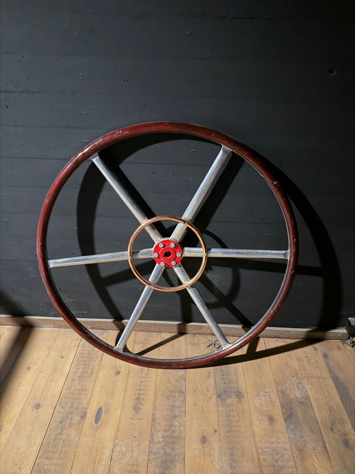 Decoratief Stuurwiel boot, Ophalen