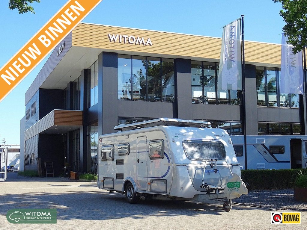 Eriba Feeling 425 mover -unico luifel, Caravans en Kamperen, Schokbreker, Standaardzit, Bedrijf, 750 - 1000 kg