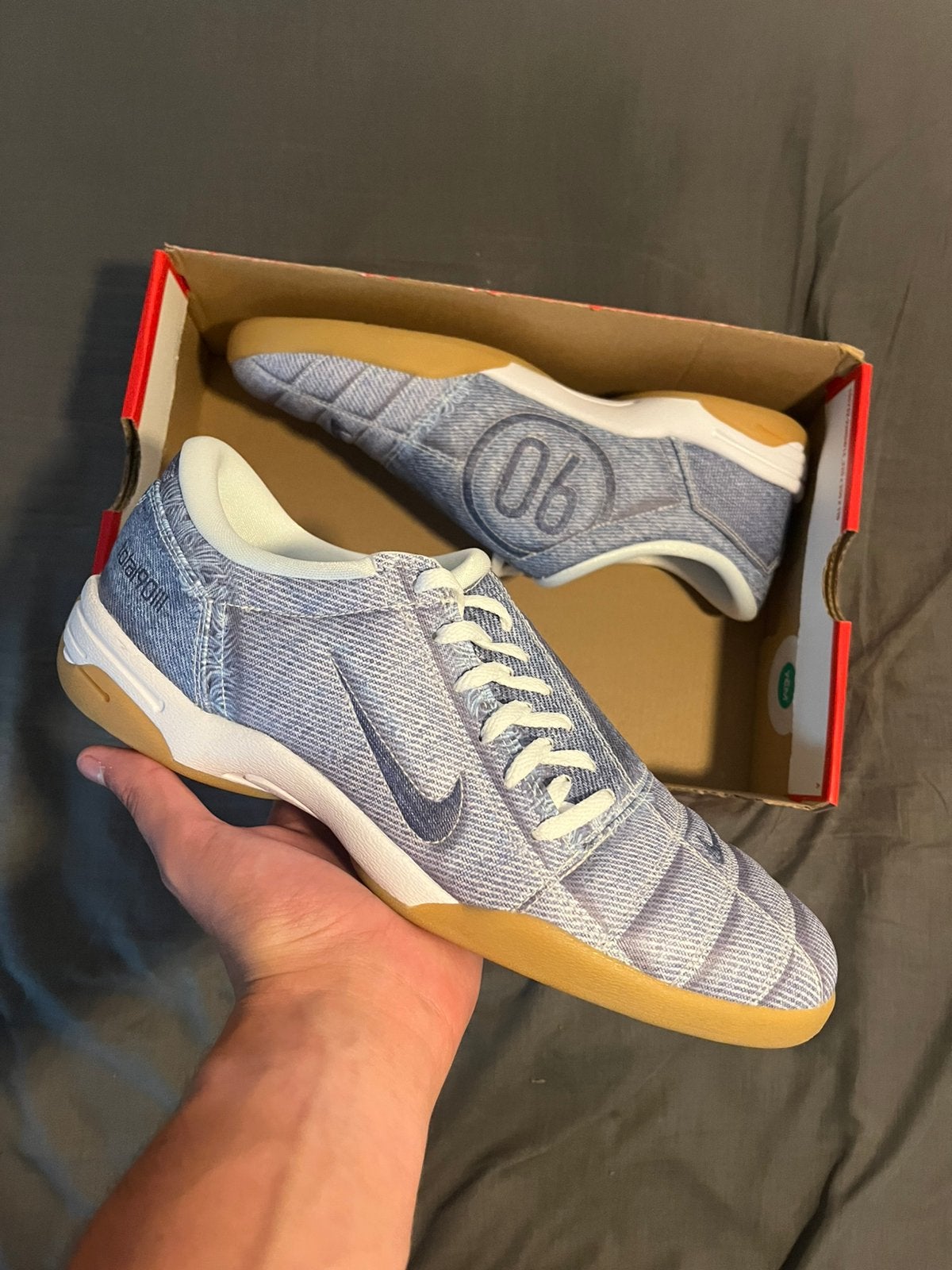 Nike Total 90 Denim - Maat 44, Blauw, Nieuw, Ophalen of Verzenden, Sneakers of Gympen