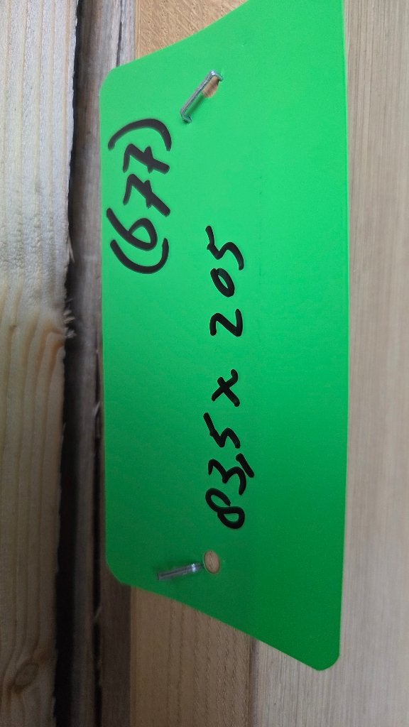 Eiken binnendeur met getint glas ( 677 ), Ophalen, Gebruikt, Binnendeur, Nb