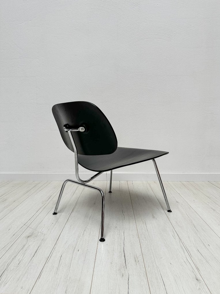Eames LCM plywood loungestoel Vitra vintage jaren 70, Ophalen of Verzenden, Zo goed als nieuw, Metaal, Vintage