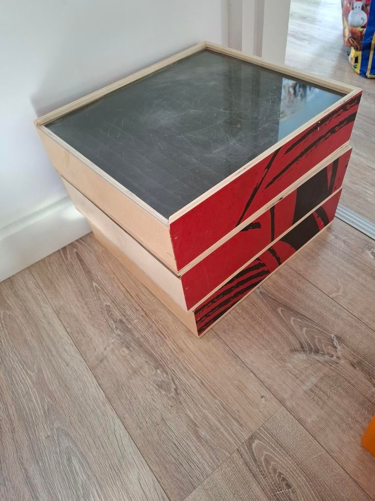 Mooie zelfgemaakte bakken voor kallax kast, Ophalen of Verzenden, Minder dan 10 m², Laminaat