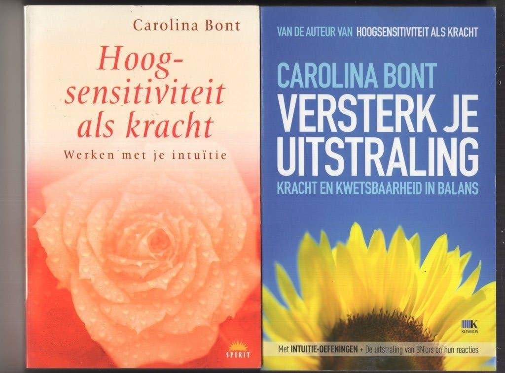 Carolina Bont Hoogsensitiviteit & werkboek & versterk, Ophalen of Verzenden, Gelezen, Spiritualiteit algemeen, Overige typen