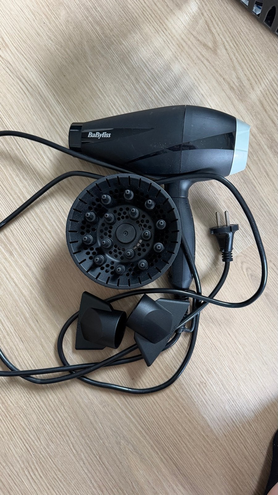BaByliss Föhn met diffuser en opzetstukken, Ophalen, Gebruikt, Haarverzorging