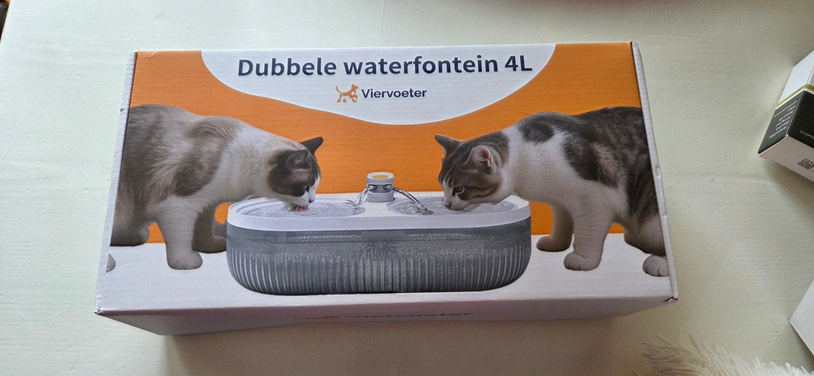 Dubbele katten waterbak/waterfontijn  nieuw, Ophalen of Verzenden, Nieuw