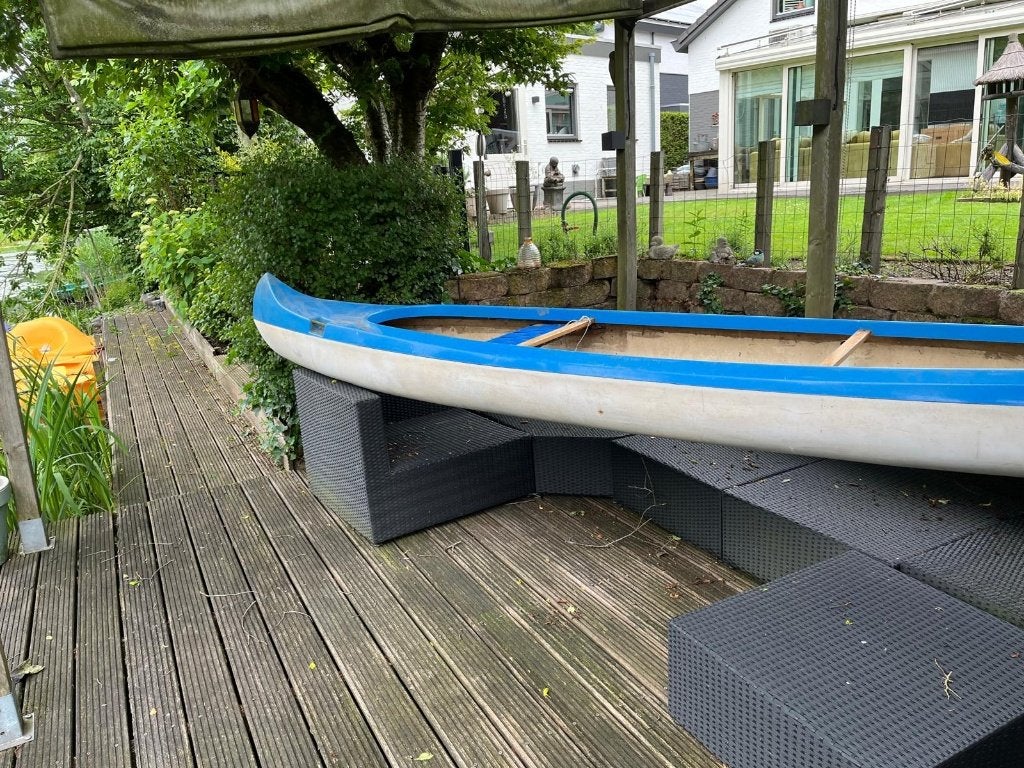 Kano polyester 2 personen, Watersport en Boten, Kano's, Ophalen, Gebruikt, Met peddels, Overige typen