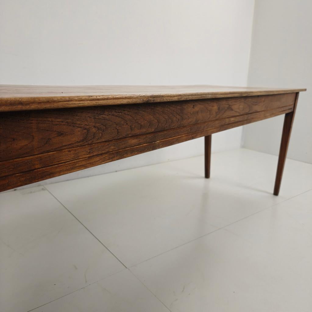 French Farmhouse Dining Table, Antiek en Kunst, Antiek | Meubels | Tafels, Ophalen of Verzenden