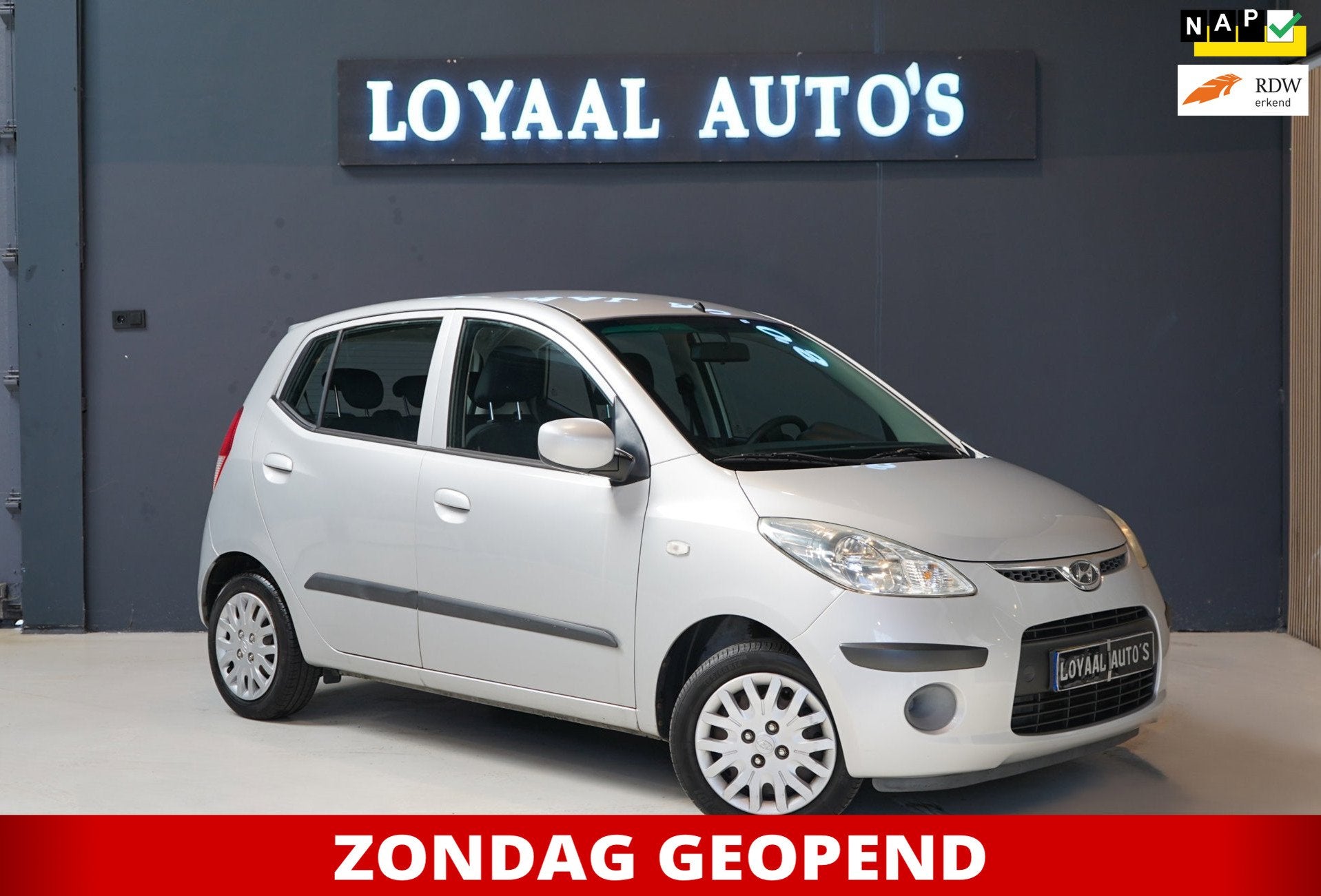 Hyundai I10 1.1 Dynamic Cool | AIRCO | NAP | APK, Voorwielaandrijving, Stof, Gebruikt, 31 €/maand