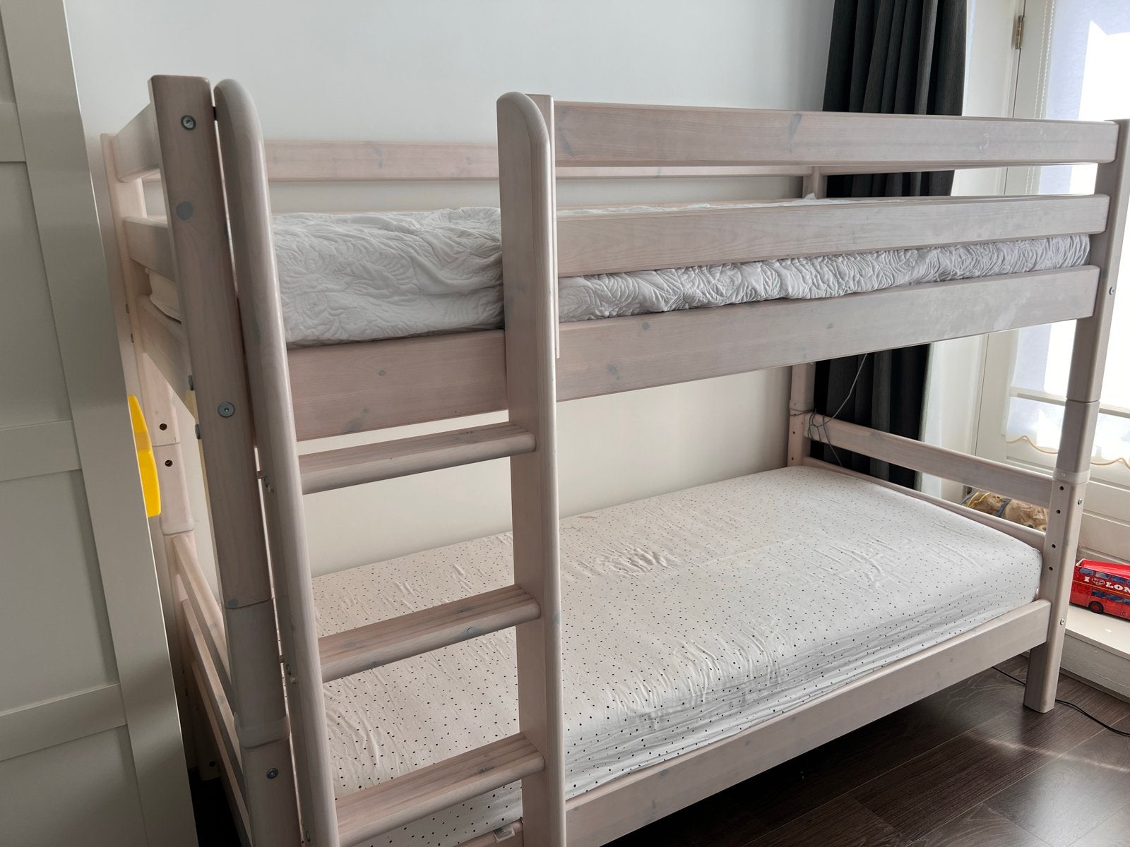 Stevig FLEXA stapelbed, Gebruikt, 90 cm, Eenpersoons, 160 tot 180 cm
