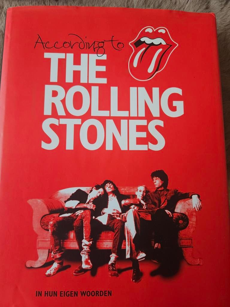 Boek: According to The Rolling Stones, Ophalen of Verzenden, Zo goed als nieuw, Artiest