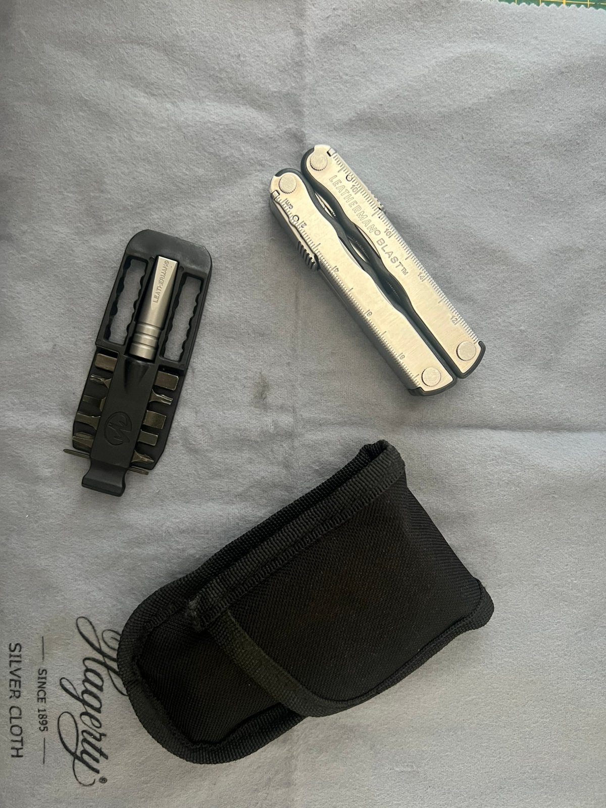 Leatherman Blast DISCONTINUED!!! MOET WEG, Ophalen of Verzenden, Zo goed als nieuw, Gereedschapsset, Overige merken