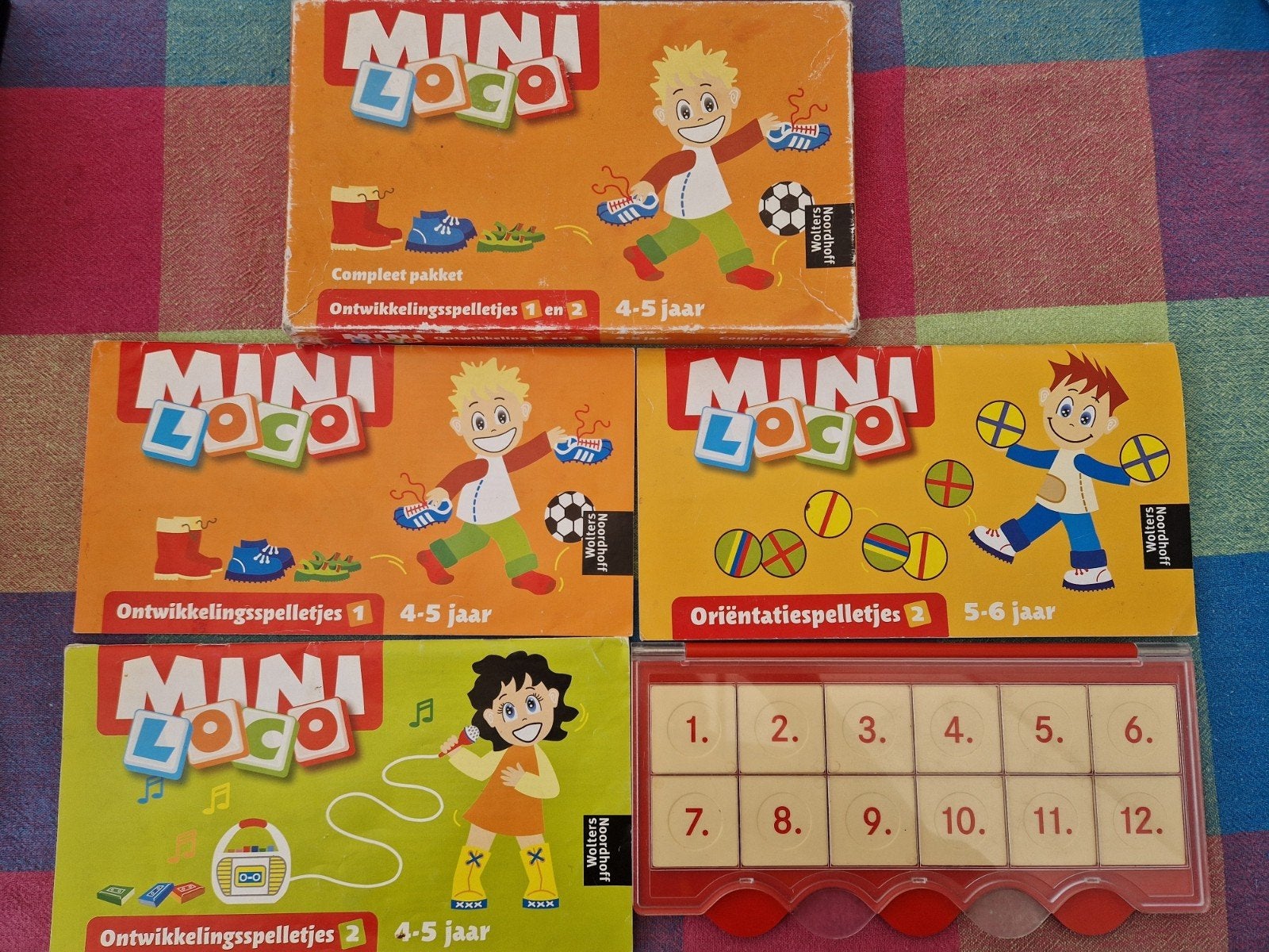 Mini Loco Compleet Pakket - Educatief Spel 4-6 jaar, Ophalen of Verzenden, Gebruikt, Puzzelen