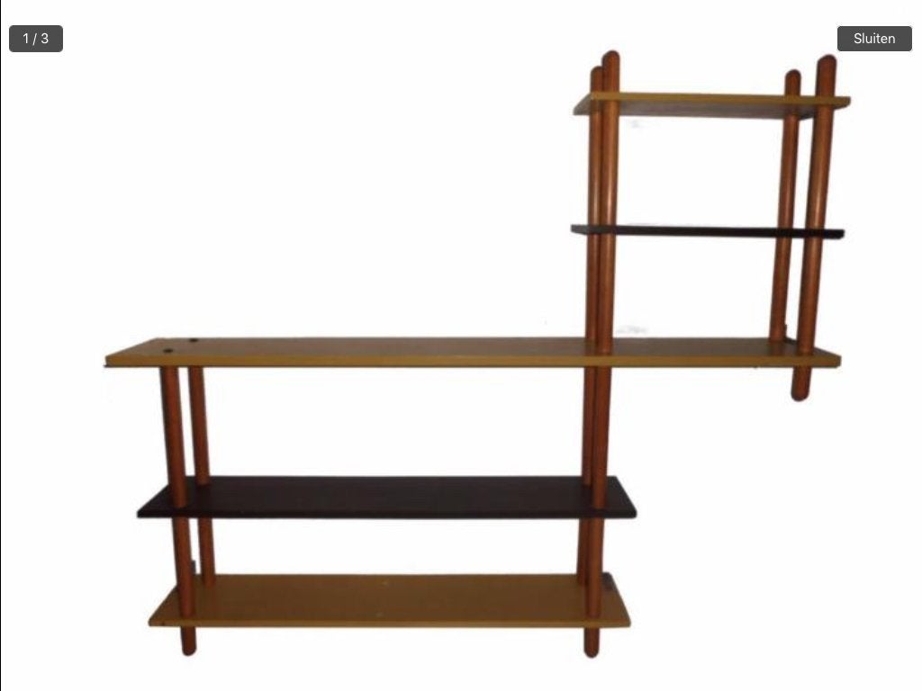 Stokkenkast nederlands Design, Ophalen, Gebruikt