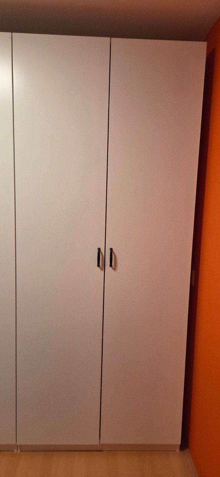 Ikea pax kledingkast wit met lades en hangruimte, Ophalen, Overige materialen, Modern, functioneel, 50 tot 100 cm