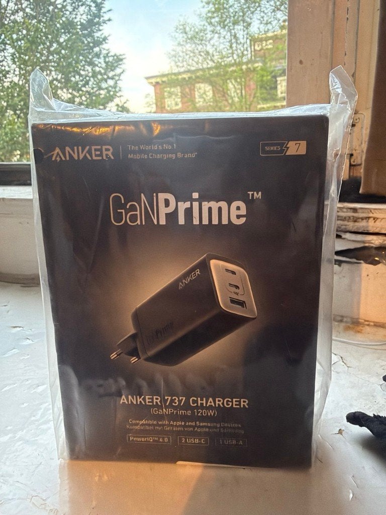 Anker 737 Charger GaNPrime 120W, Telecommunicatie, Mobiele telefoons | Telefoon-opladers, Ophalen, Anker, Adapter, Nieuw