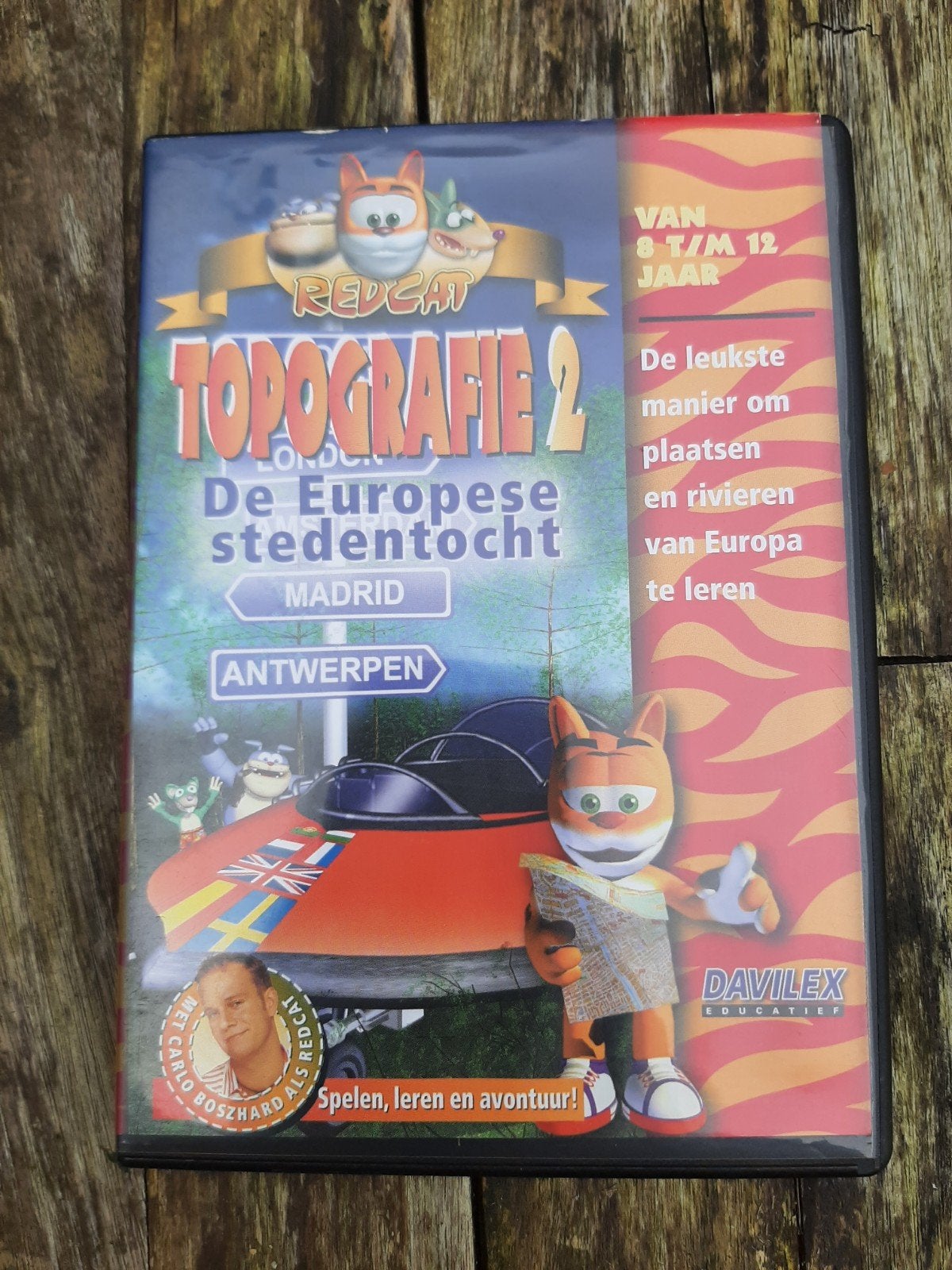 Redcat topografie 2  de europese stedentocht pc game spel, Alle leeftijden, Ophalen of Verzenden, Zo goed als nieuw