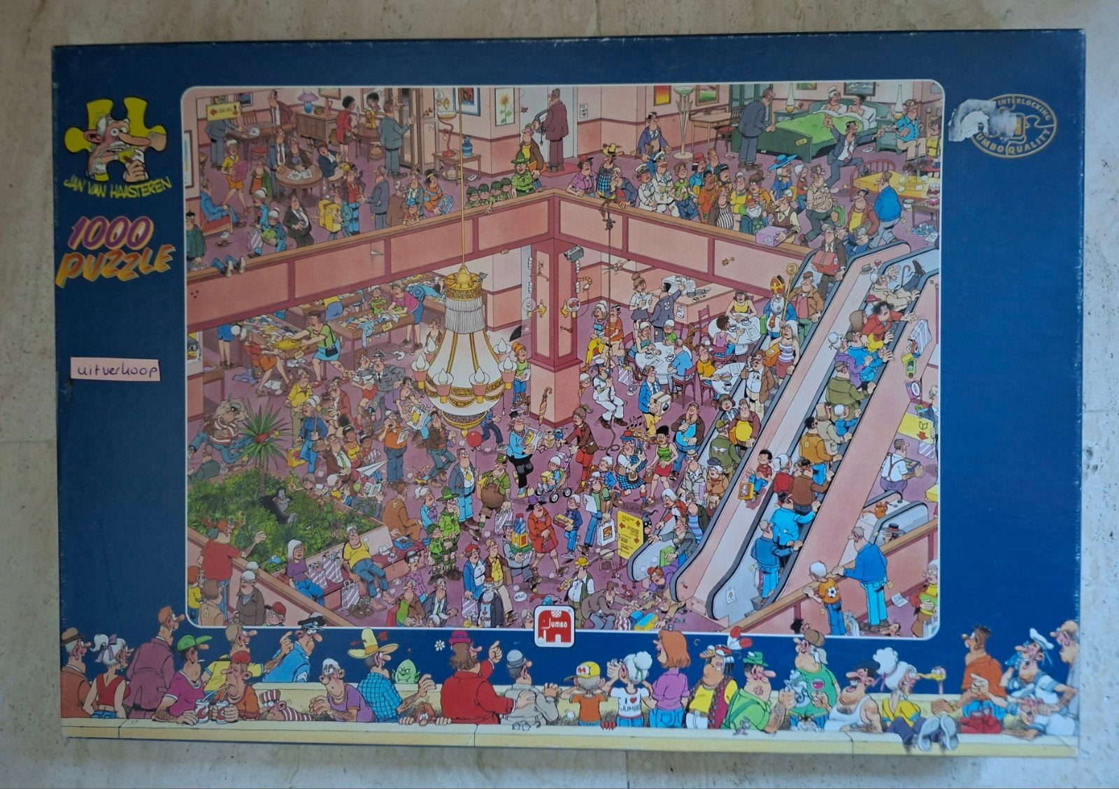 Jan van Haasteren puzzel stukjes - Uitverkoop, Ophalen of Verzenden, 500 t/m 1500 stukjes, Zo goed als nieuw