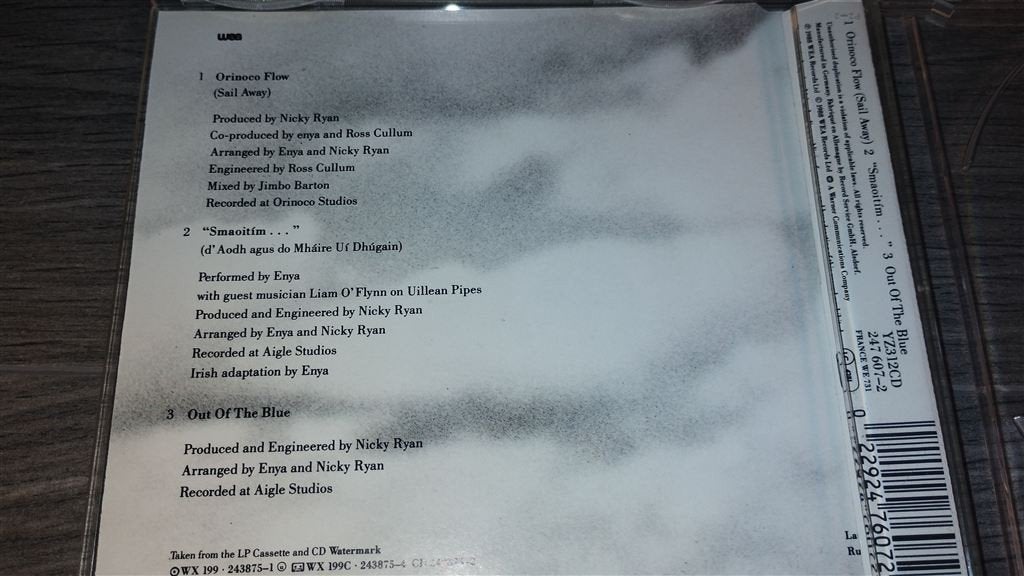 Enya - Orinoco Flow [3 Inch CD Single], Cd's en Dvd's, Cd Singles, Ophalen of Verzenden, Zo goed als nieuw, Pop